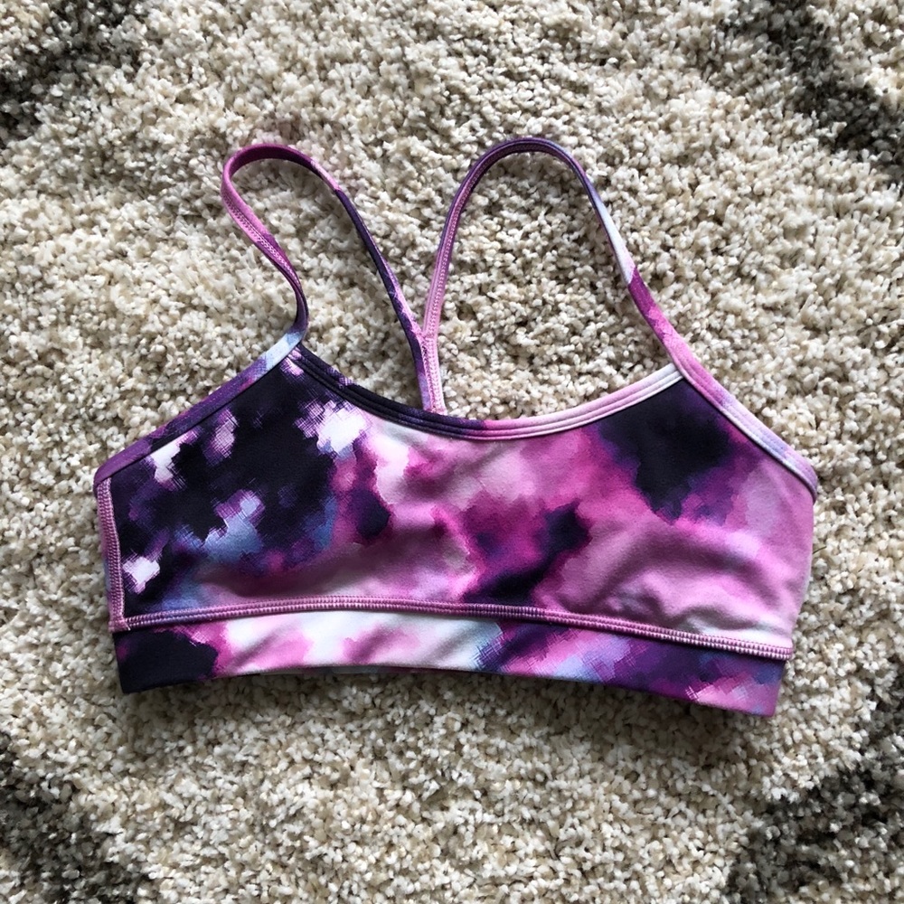 Blooming Pixie Lululemon Flow Y Bra